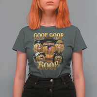 Funny Burnt Peanut Goop T Shirt For Women Bungulato 90s Bootleg - Wonder Print Shop