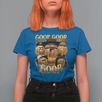Funny Burnt Peanut Goop T Shirt For Women Bungulato 90s Bootleg - Wonder Print Shop