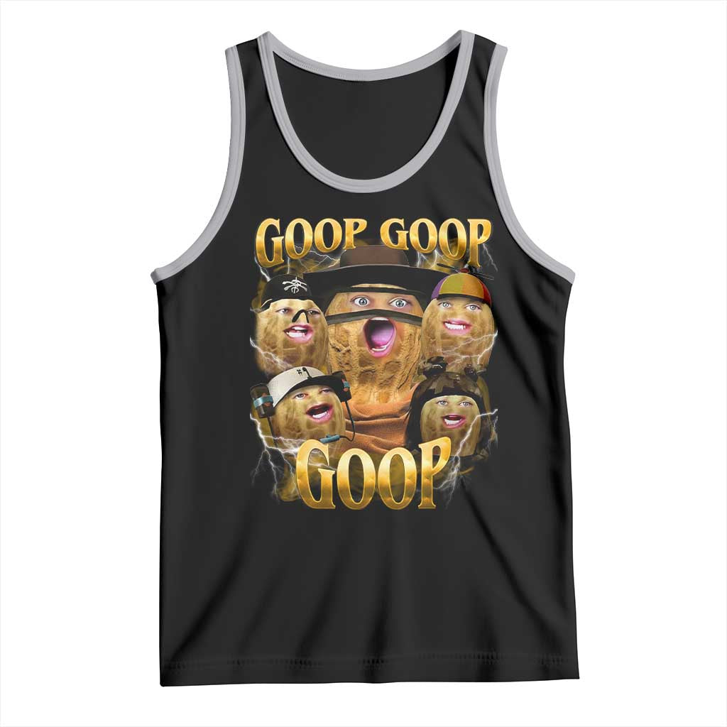 Funny Burnt Peanut Goop Tank Top Bungulato 90s Bootleg - Wonder Print Shop