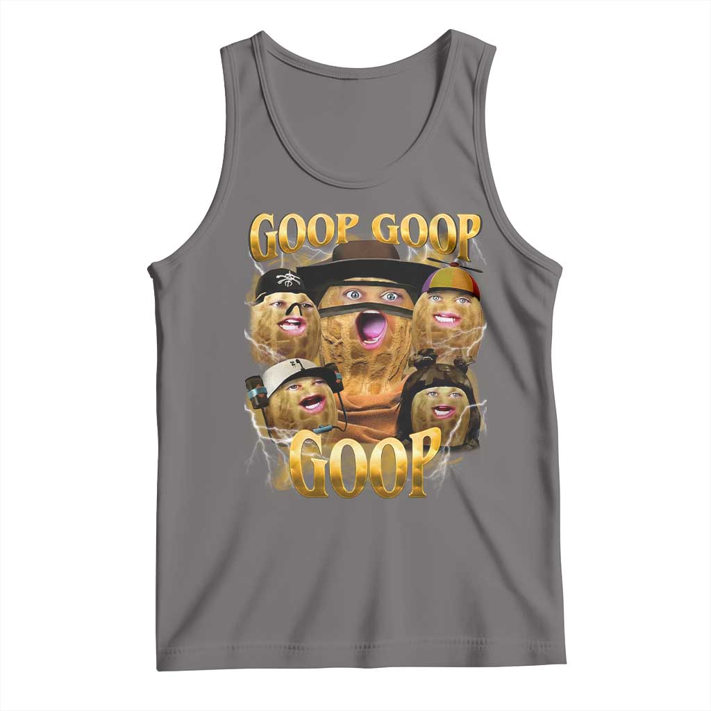 Funny Burnt Peanut Goop Tank Top Bungulato 90s Bootleg - Wonder Print Shop