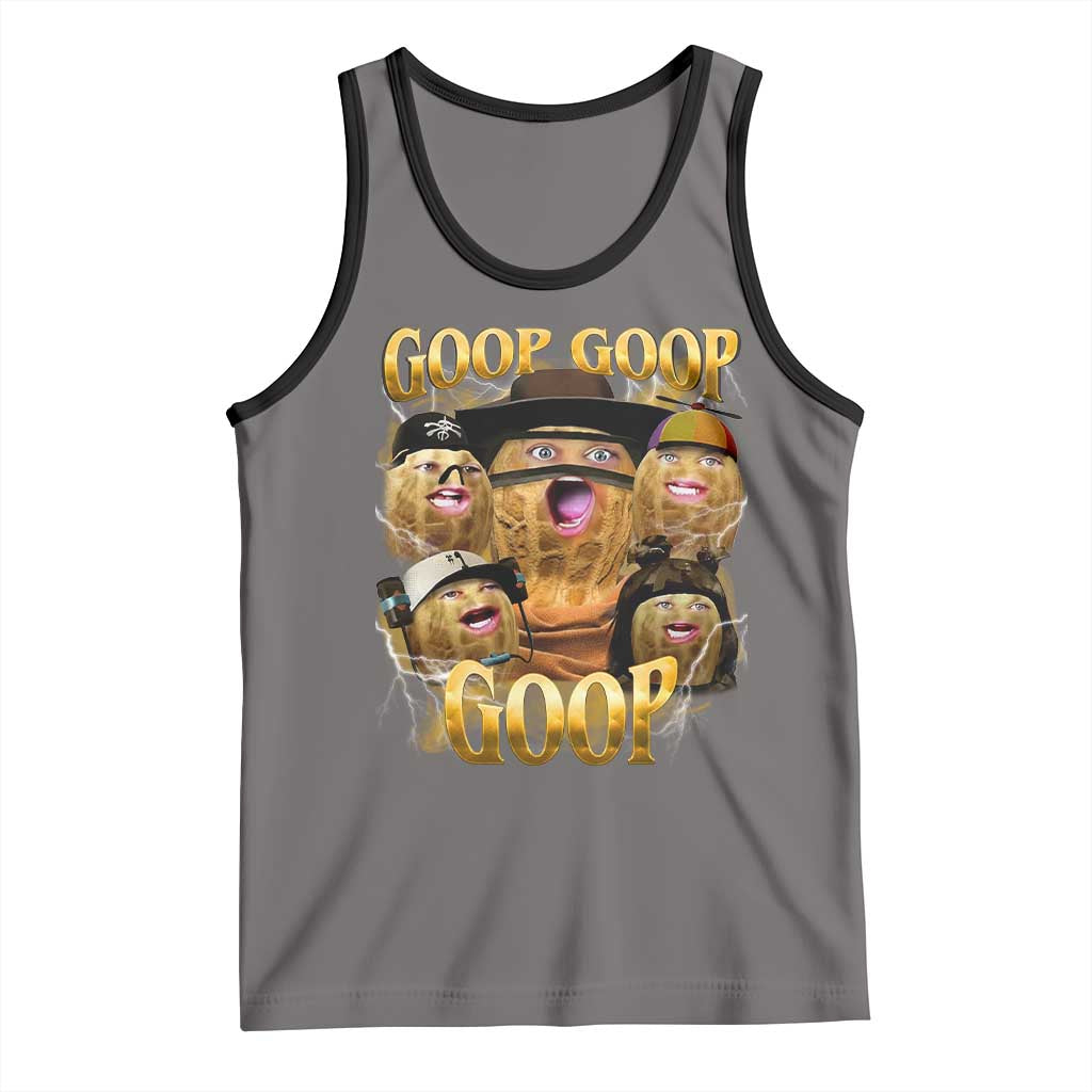 Funny Burnt Peanut Goop Tank Top Bungulato 90s Bootleg - Wonder Print Shop