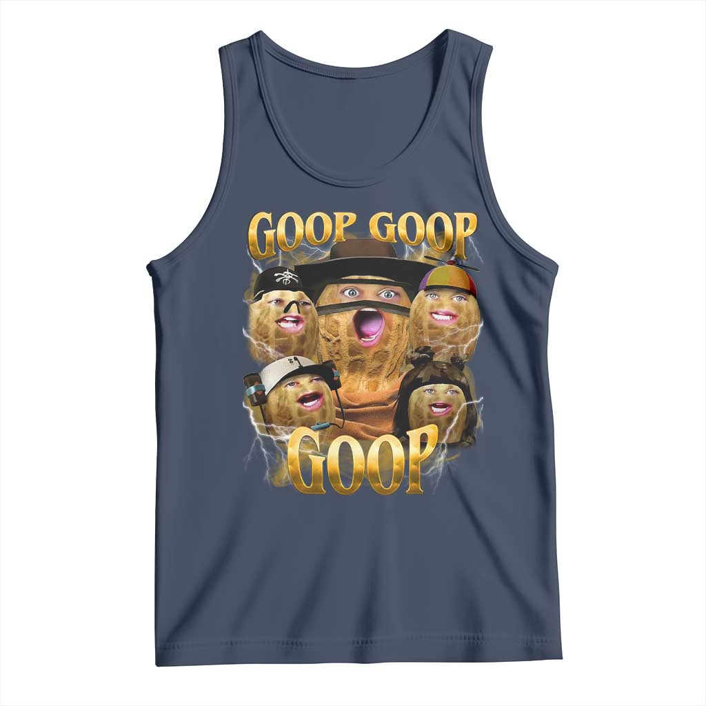 Funny Burnt Peanut Goop Tank Top Bungulato 90s Bootleg - Wonder Print Shop