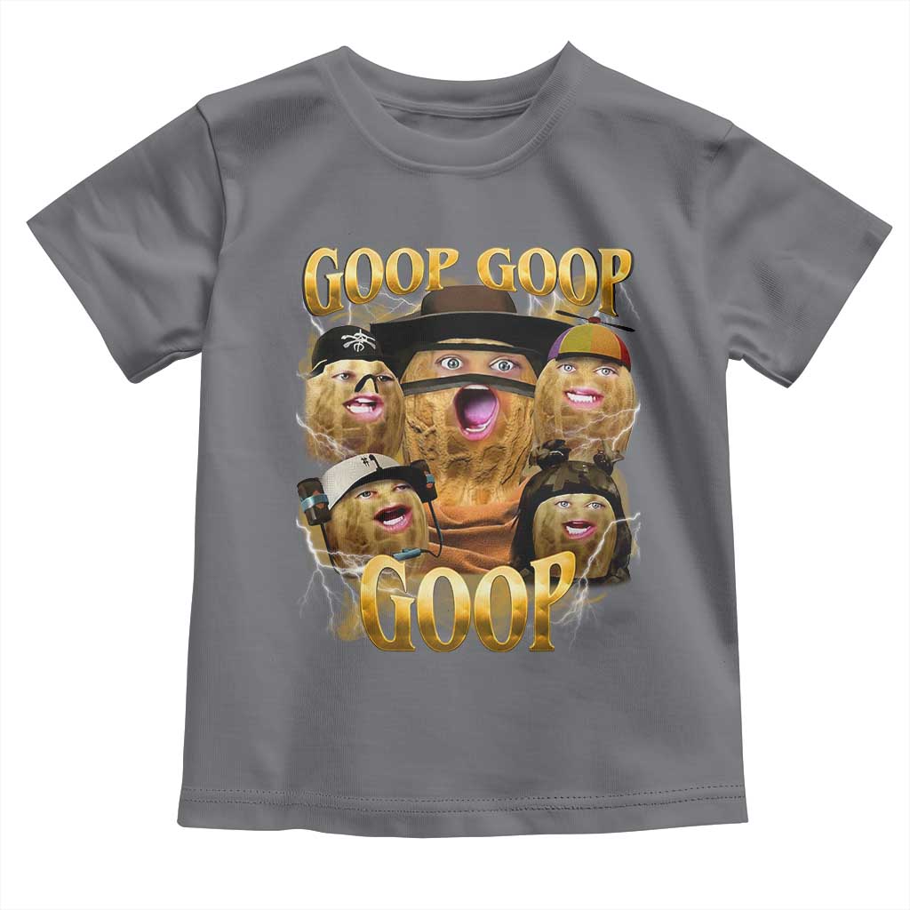 Funny Burnt Peanut Goop Toddler T Shirt Bungulato 90s Bootleg - Wonder Print Shop
