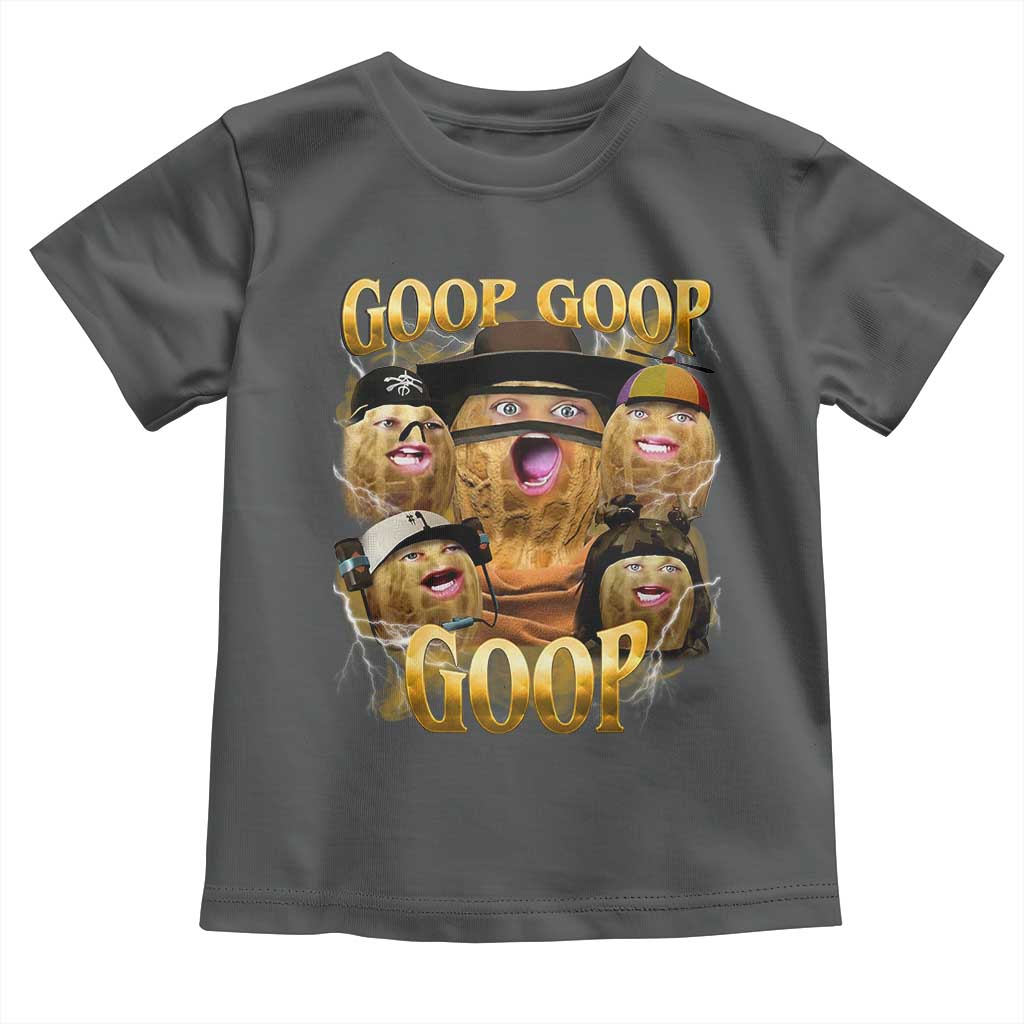 Funny Burnt Peanut Goop Toddler T Shirt Bungulato 90s Bootleg - Wonder Print Shop