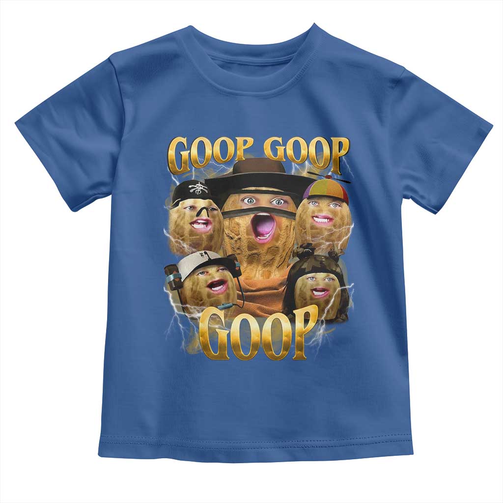Funny Burnt Peanut Goop Toddler T Shirt Bungulato 90s Bootleg - Wonder Print Shop