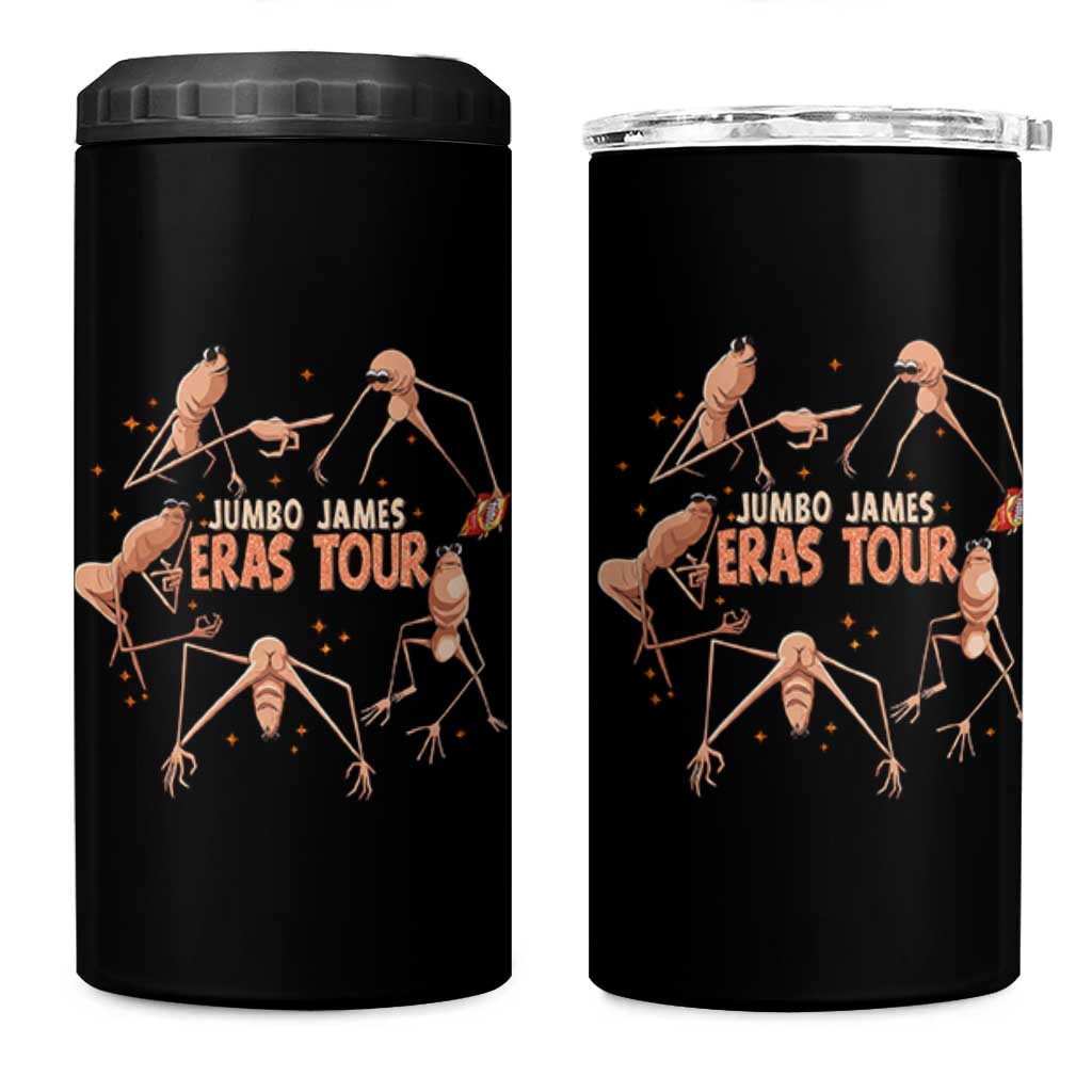 Marcus The Worm Meme 4 in 1 Can Cooler Tumbler Jumbo James Eras Tour - Wonder Print Shop