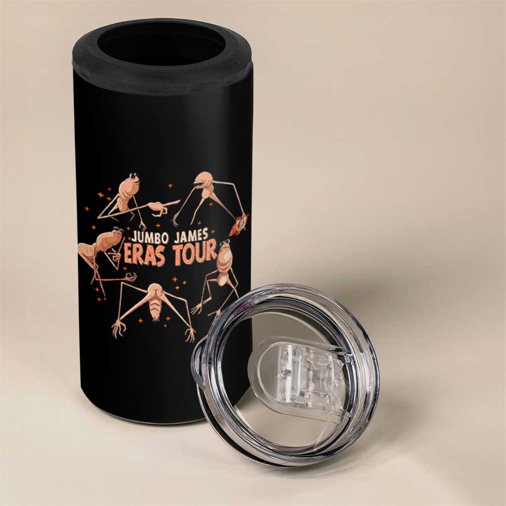 Marcus The Worm Meme 4 in 1 Can Cooler Tumbler Jumbo James Eras Tour - Wonder Print Shop