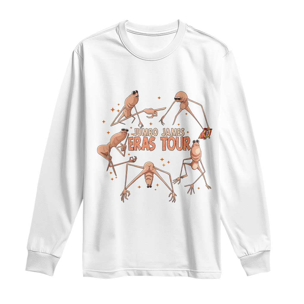 Marcus The Worm Meme Long Sleeve Shirt Jumbo James Eras Tour - Wonder Print Shop