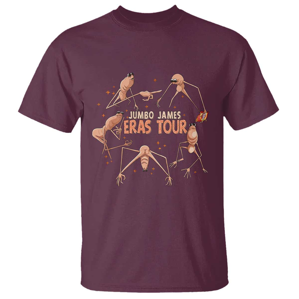 Marcus The Worm Meme T Shirt Jumbo James Eras Tour - Wonder Print Shop