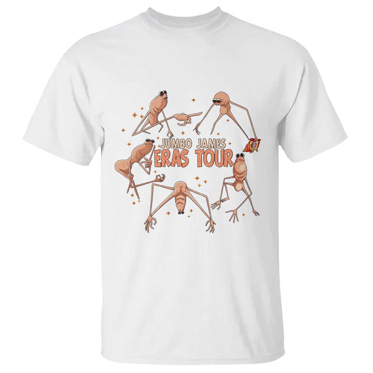Marcus The Worm Meme T Shirt Jumbo James Eras Tour - Wonder Print Shop