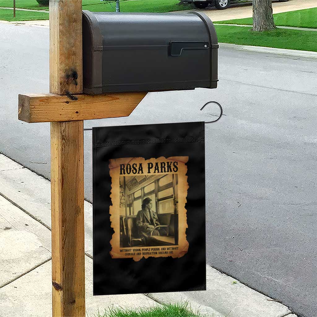 Rosa Parks Quote Garden Flag Black Movement Protest - Wonder Print Shop