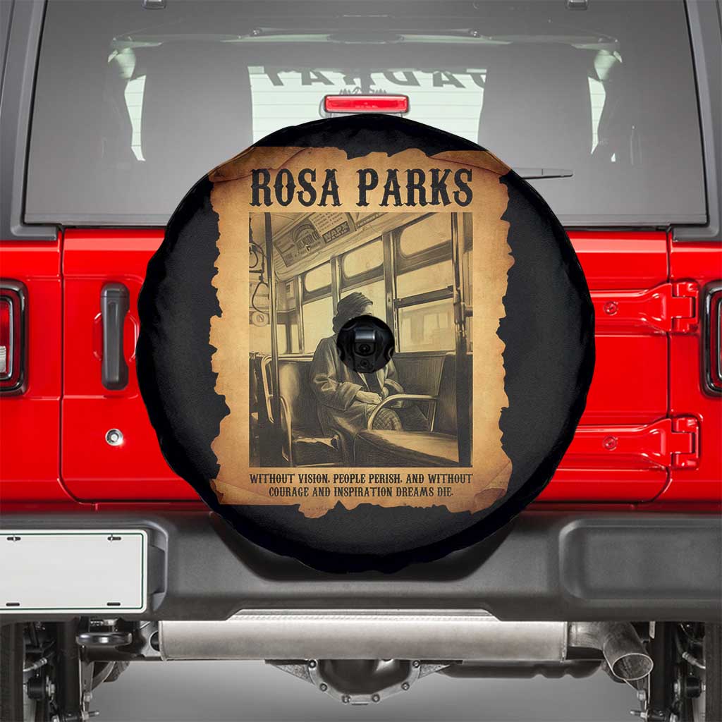 Rosa Parks Quote Spare Tire Cover Black Movement Protest - Wonder Print Shop