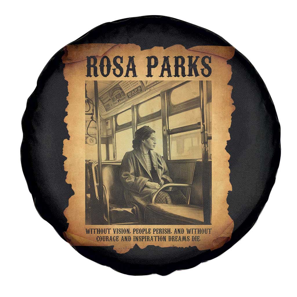 Rosa Parks Quote Spare Tire Cover Black Movement Protest - Wonder Print Shop