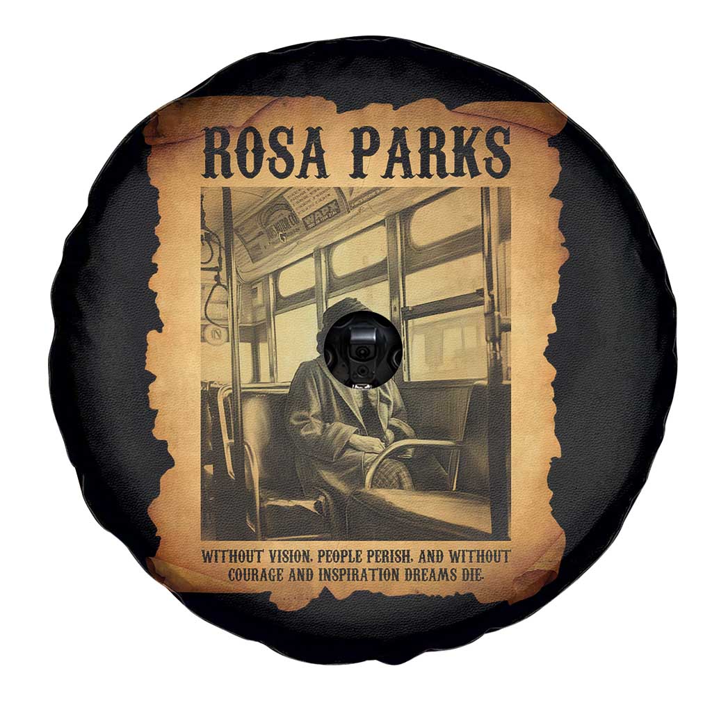 Rosa Parks Quote Spare Tire Cover Black Movement Protest - Wonder Print Shop