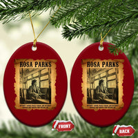 Rosa Parks Quote Ceramic Ornament Black Movement Protest - Wonder Print Shop