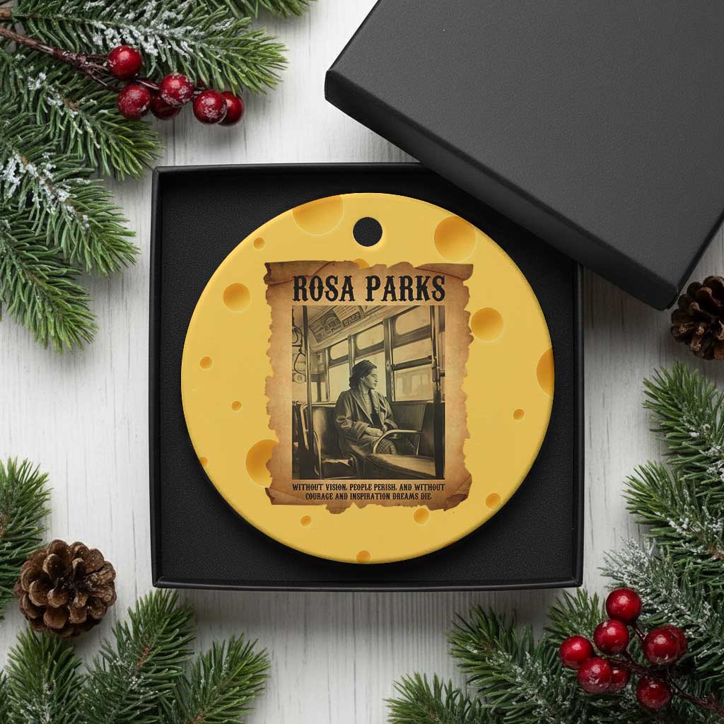 Rosa Parks Quote Ceramic Ornament Black Movement Protest - Wonder Print Shop