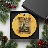 Rosa Parks Quote Ceramic Ornament Black Movement Protest - Wonder Print Shop