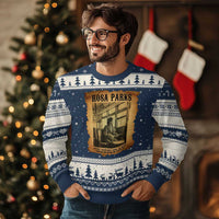 Rosa Parks Quote Ugly Christmas Sweater Black Movement Protest - Wonder Print Shop
