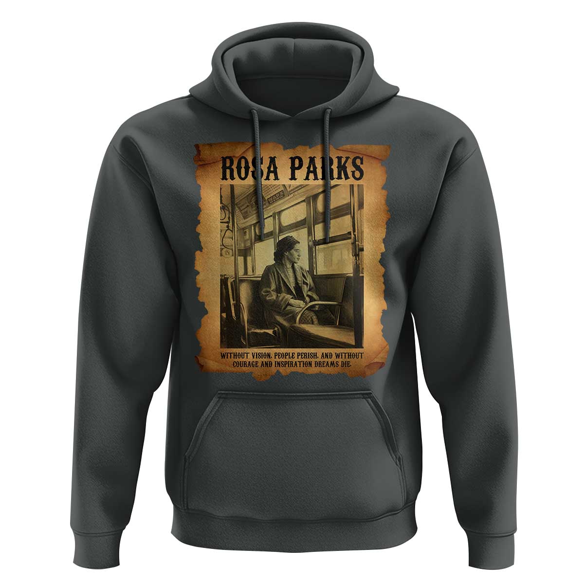 Rosa Parks Quote Hoodie Black Movement Protest - Wonder Print Shop