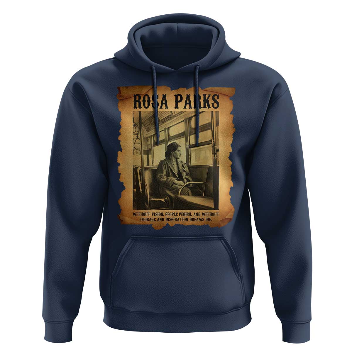 Rosa Parks Quote Hoodie Black Movement Protest - Wonder Print Shop