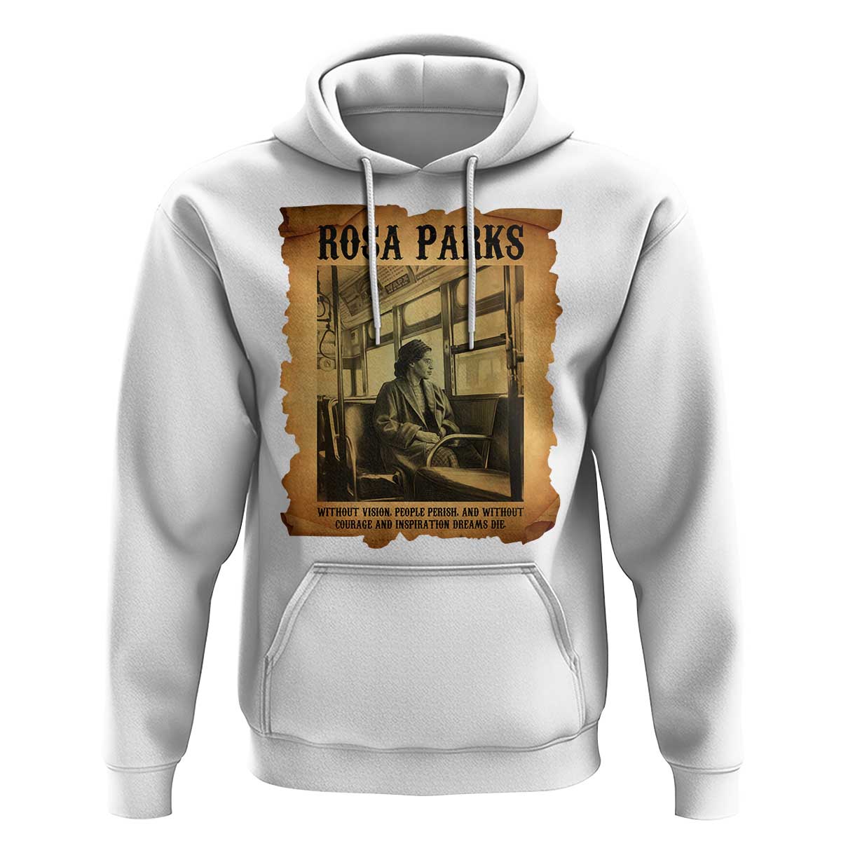 Rosa Parks Quote Hoodie Black Movement Protest - Wonder Print Shop