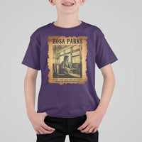 Rosa Parks Quote T Shirt For Kid Black Movement Protest - Wonder Print Shop