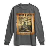 Rosa Parks Quote Long Sleeve Shirt Black Movement Protest - Wonder Print Shop