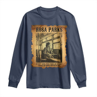 Rosa Parks Quote Long Sleeve Shirt Black Movement Protest - Wonder Print Shop
