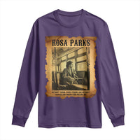 Rosa Parks Quote Long Sleeve Shirt Black Movement Protest - Wonder Print Shop