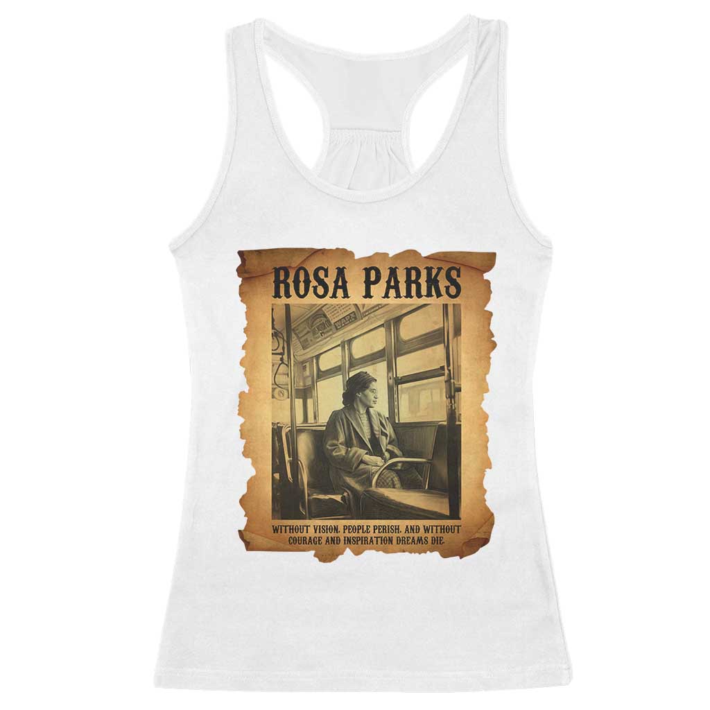 Rosa Parks Quote Racerback Tank Top Black Movement Protest - Wonder Print Shop