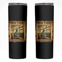 Rosa Parks Quote Skinny Tumbler Black Movement Protest - Wonder Print Shop