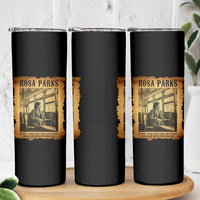 Rosa Parks Quote Skinny Tumbler Black Movement Protest - Wonder Print Shop