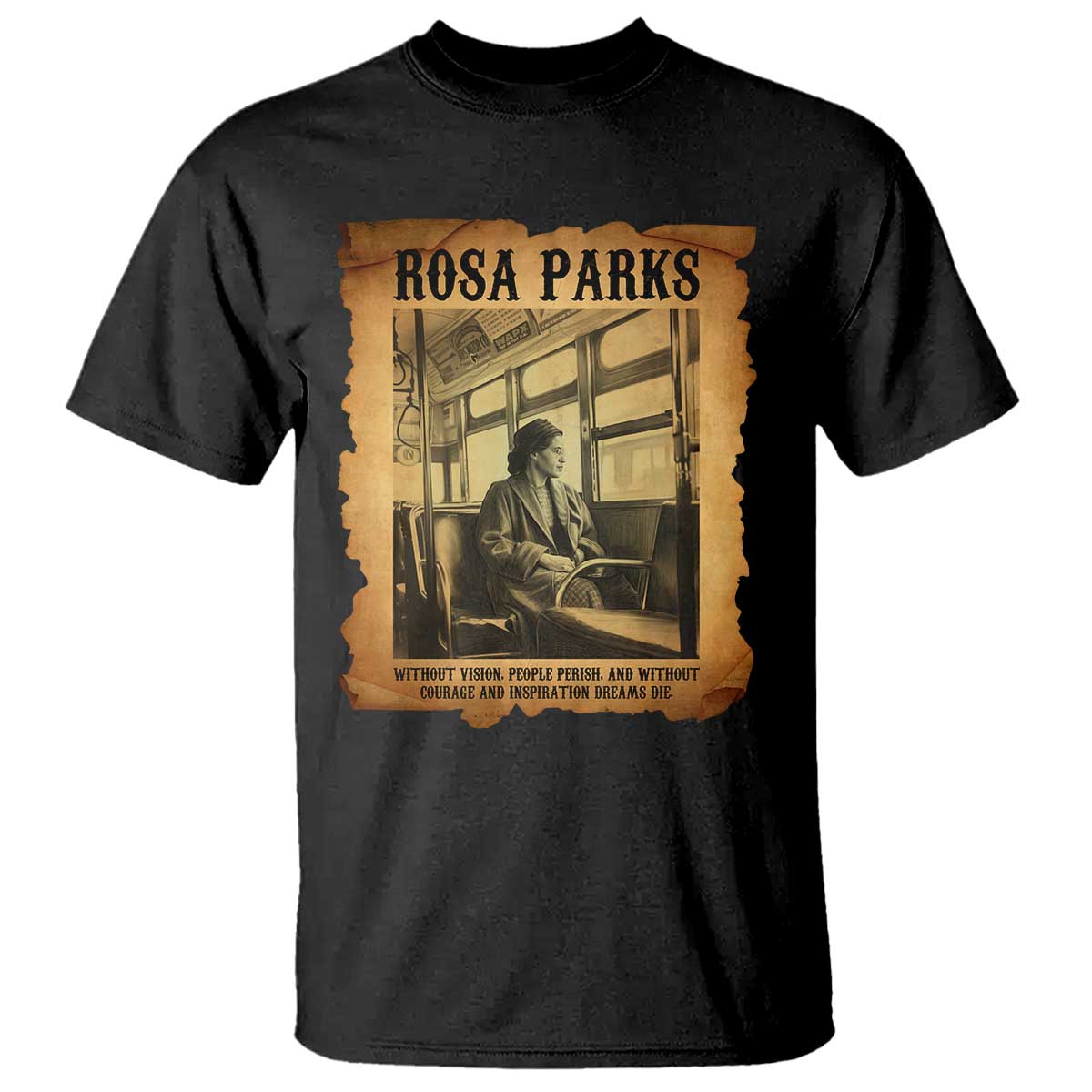 Rosa Parks Quote T Shirt Black Movement Protest - Wonder Print Shop