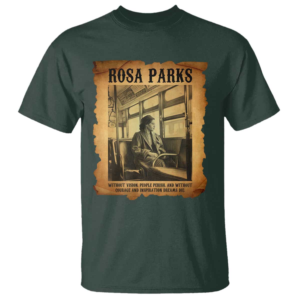 Rosa Parks Quote T Shirt Black Movement Protest - Wonder Print Shop