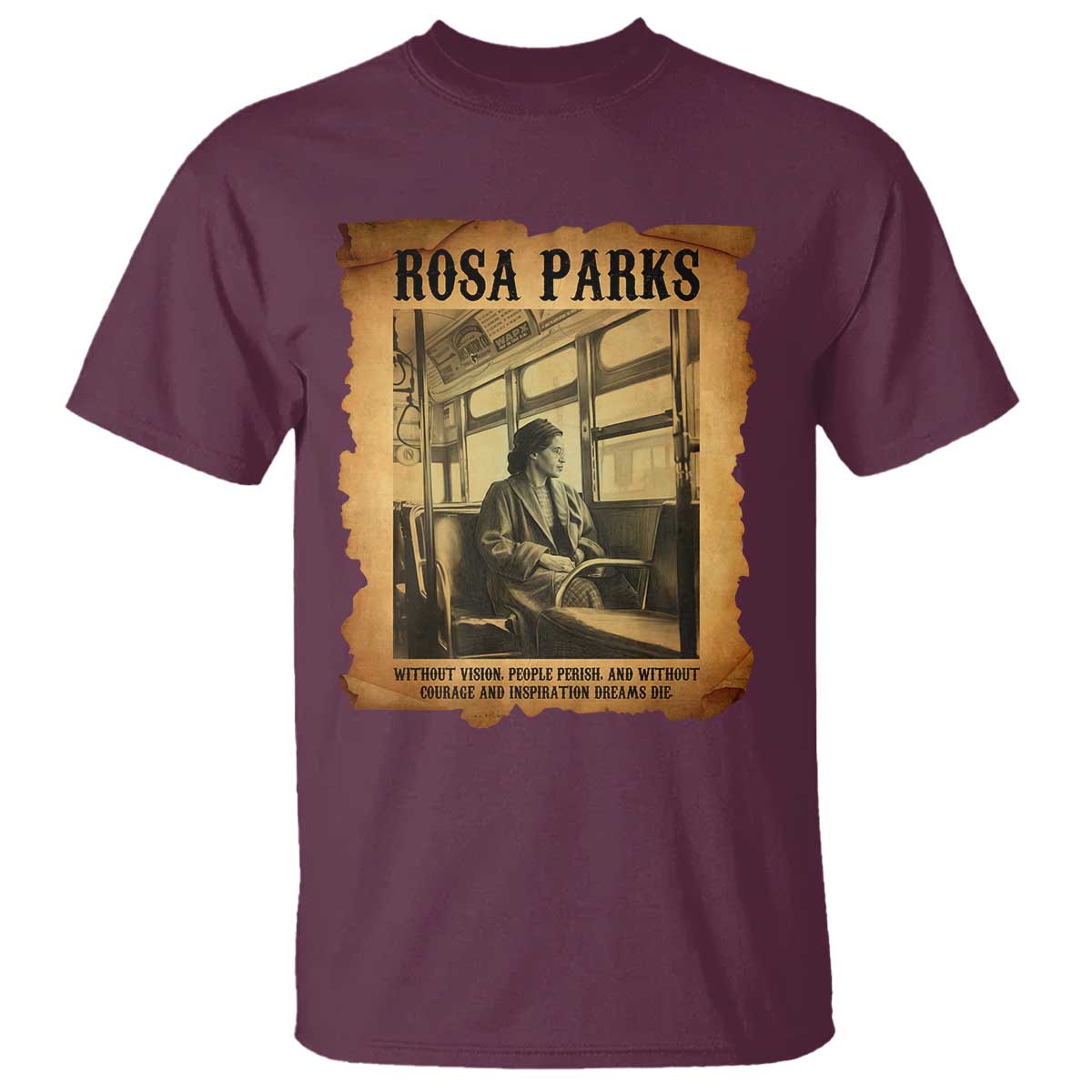 Rosa Parks Quote T Shirt Black Movement Protest - Wonder Print Shop