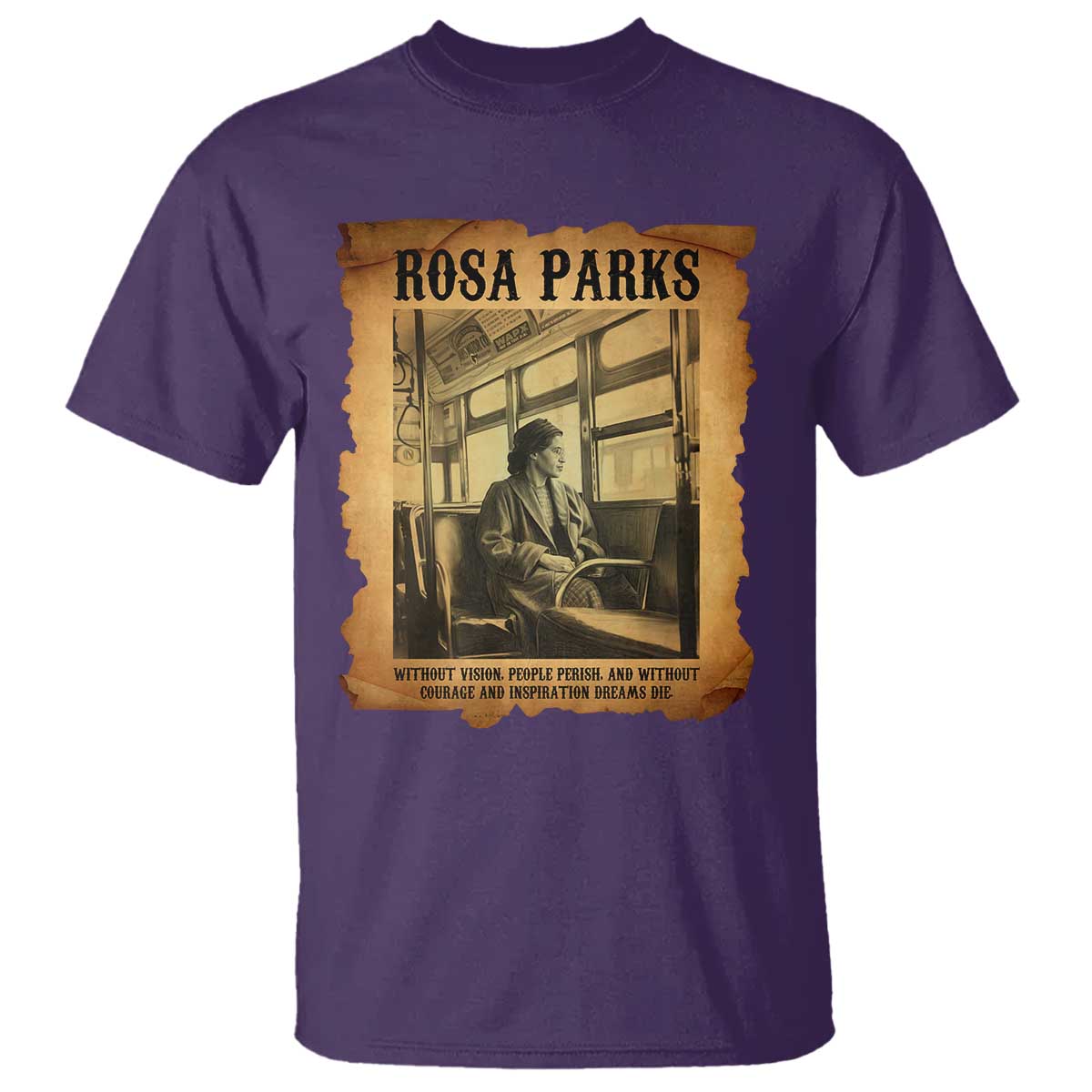 Rosa Parks Quote T Shirt Black Movement Protest - Wonder Print Shop