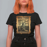 Rosa Parks Quote T Shirt For Women Black Movement Protest - Wonder Print Shop