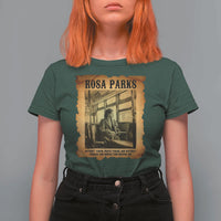 Rosa Parks Quote T Shirt For Women Black Movement Protest - Wonder Print Shop