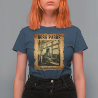 Rosa Parks Quote T Shirt For Women Black Movement Protest - Wonder Print Shop