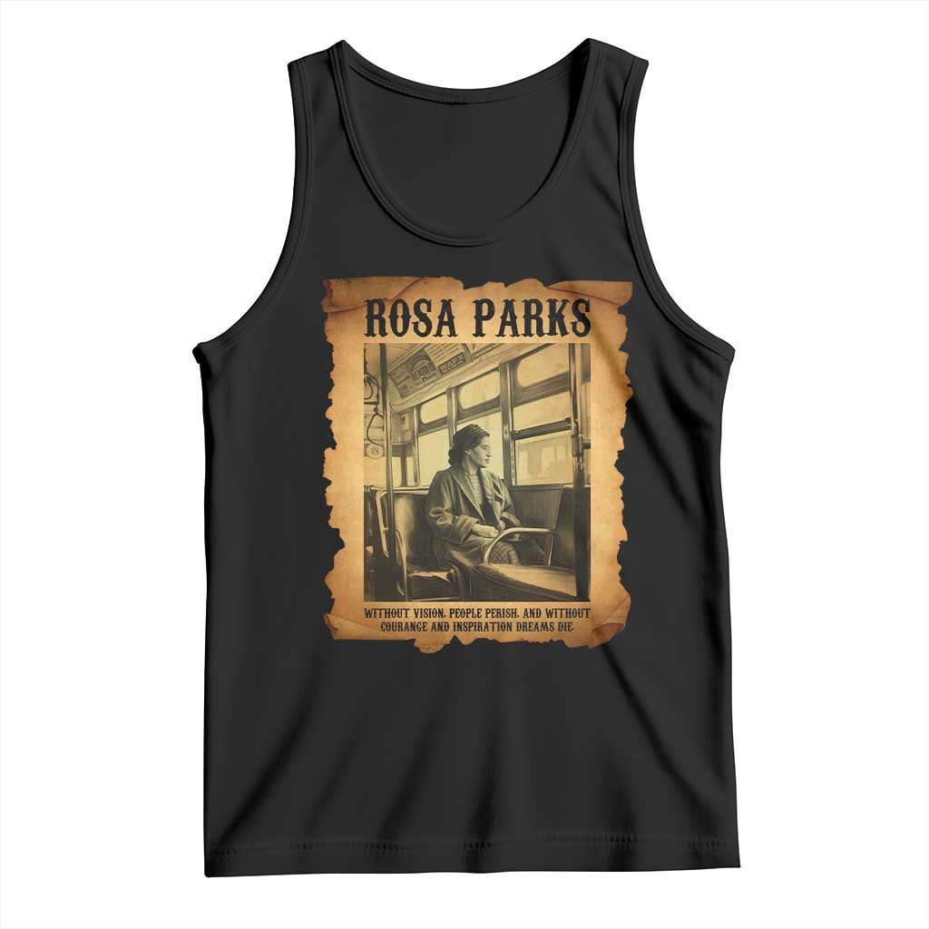 Rosa Parks Quote Tank Top Black Movement Protest - Wonder Print Shop