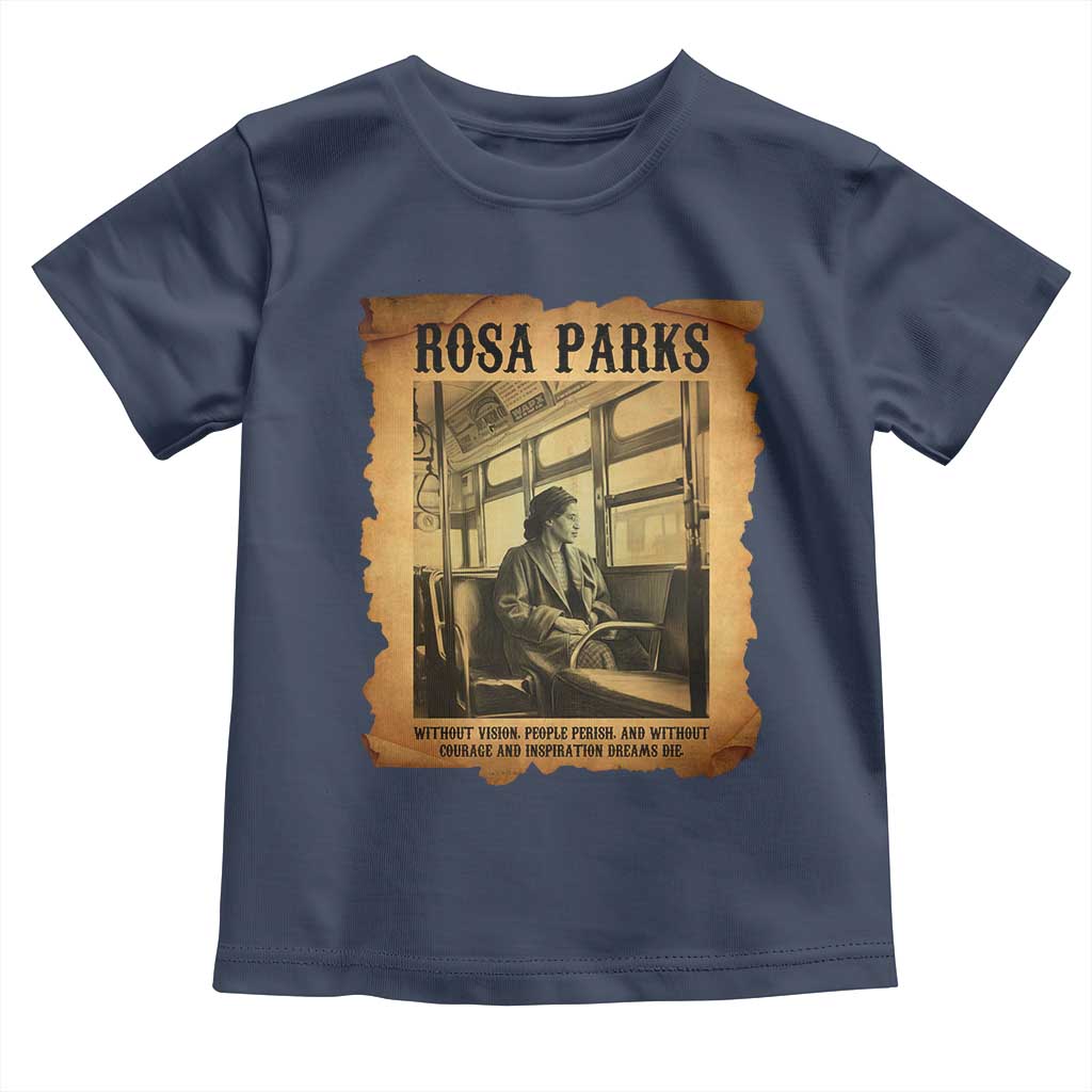 Rosa Parks Quote Toddler T Shirt Black Movement Protest - Wonder Print Shop