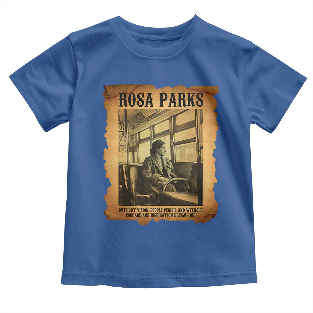Rosa Parks Quote Toddler T Shirt Black Movement Protest - Wonder Print Shop
