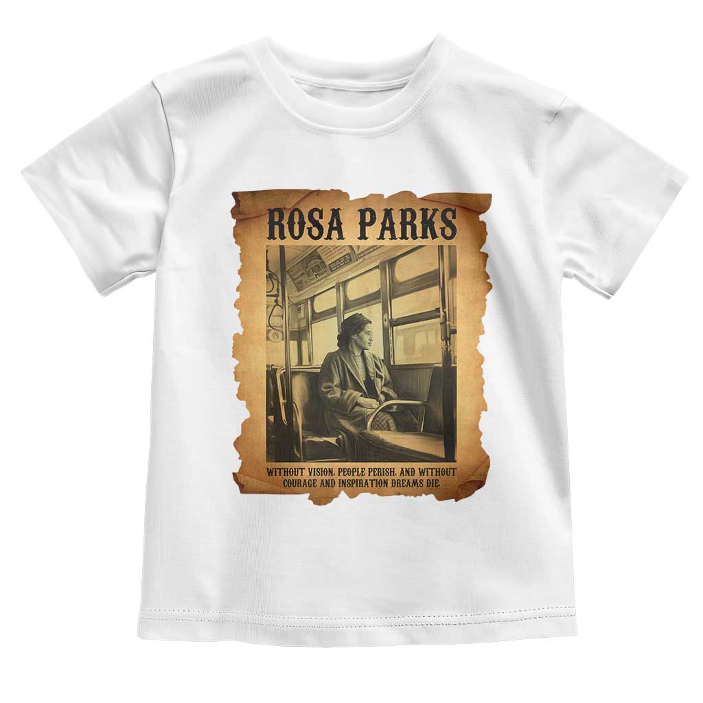 Rosa Parks Quote Toddler T Shirt Black Movement Protest - Wonder Print Shop