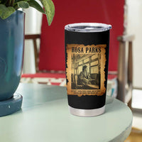Rosa Parks Quote Tumbler Cup Black Movement Protest - Wonder Print Shop