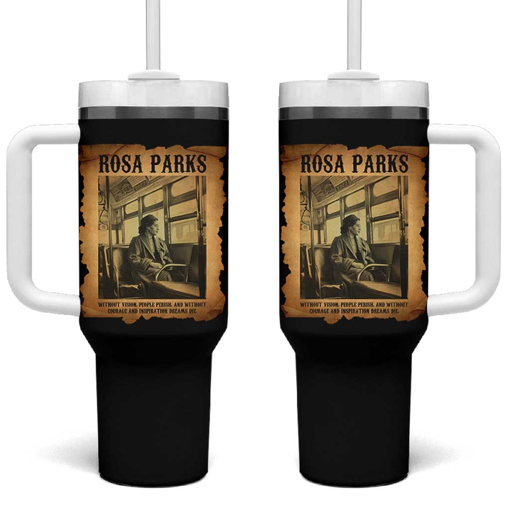Rosa Parks Quote Tumbler With Handle Black Movement Protest - Wonder Print Shop