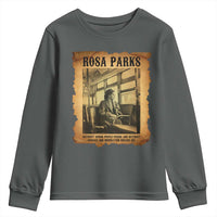 Rosa Parks Quote Youth Sweatshirt Black Movement Protest - Wonder Print Shop