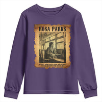 Rosa Parks Quote Youth Sweatshirt Black Movement Protest - Wonder Print Shop