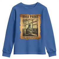 Rosa Parks Quote Youth Sweatshirt Black Movement Protest - Wonder Print Shop