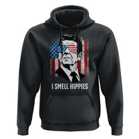 Ronald Reagan 4th of July America Flag Hoodie I Smell Hippies