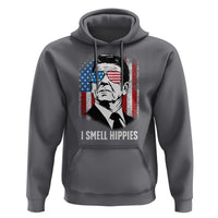 Ronald Reagan 4th of July America Flag Hoodie I Smell Hippies